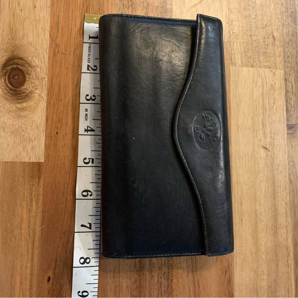 Burton black leather vintage Wallet - Picture 6 of 6
